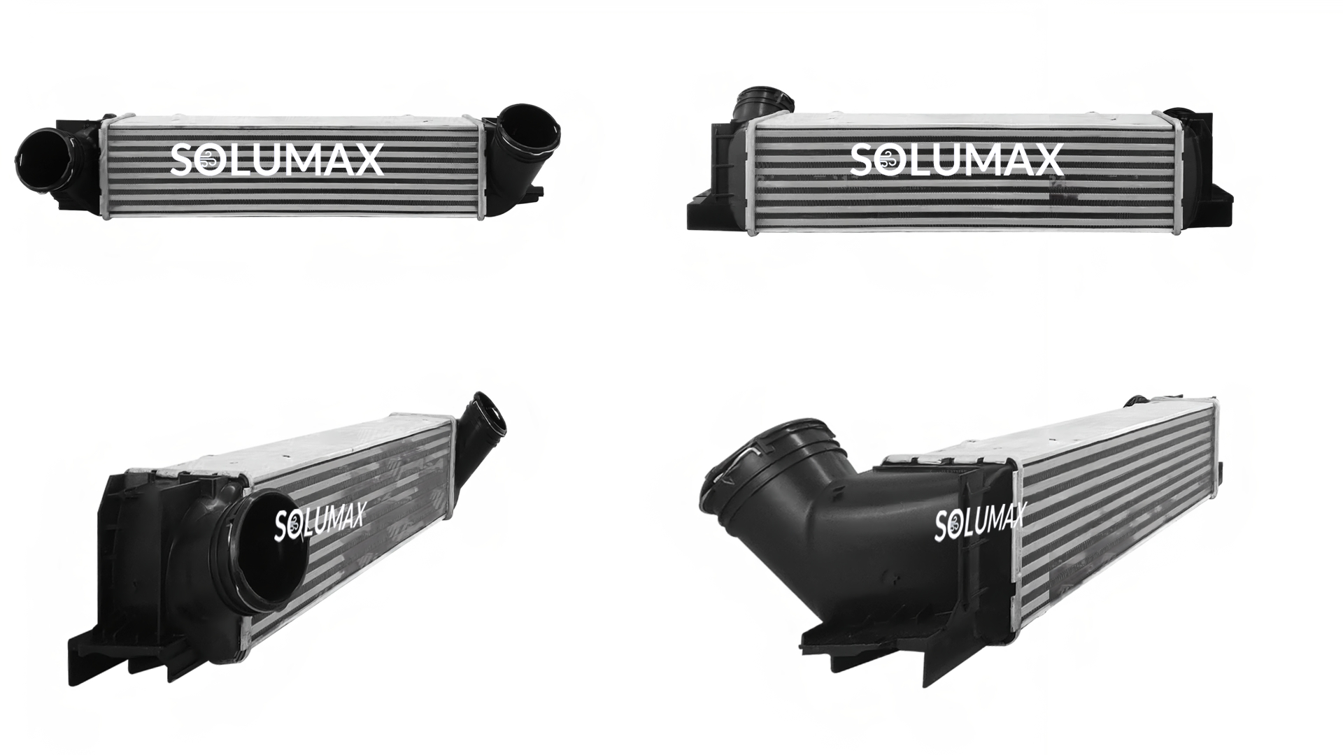 Blackhorse Racing Aluminum Radiator For BMW 135i 335i 335is X1 Z4 (08-16), 2-Row